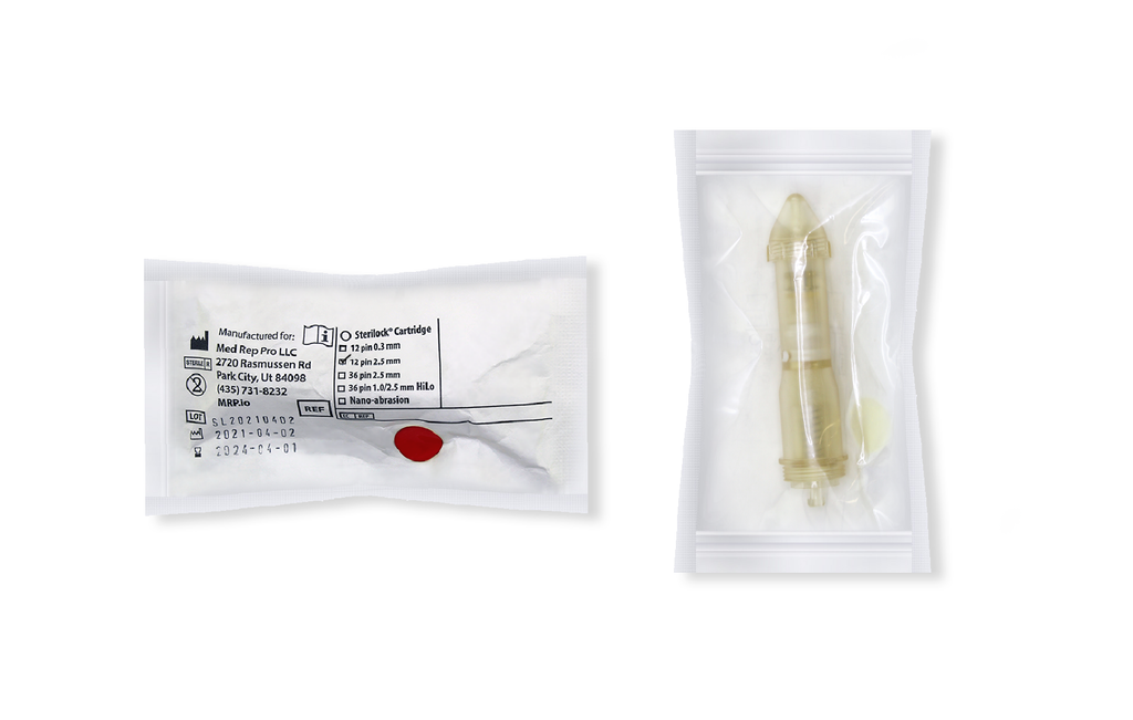 MRPen 12 pin 2.5 mm Tips Cartridges Box of 20 Pcs - (EXP 01/29/2024)