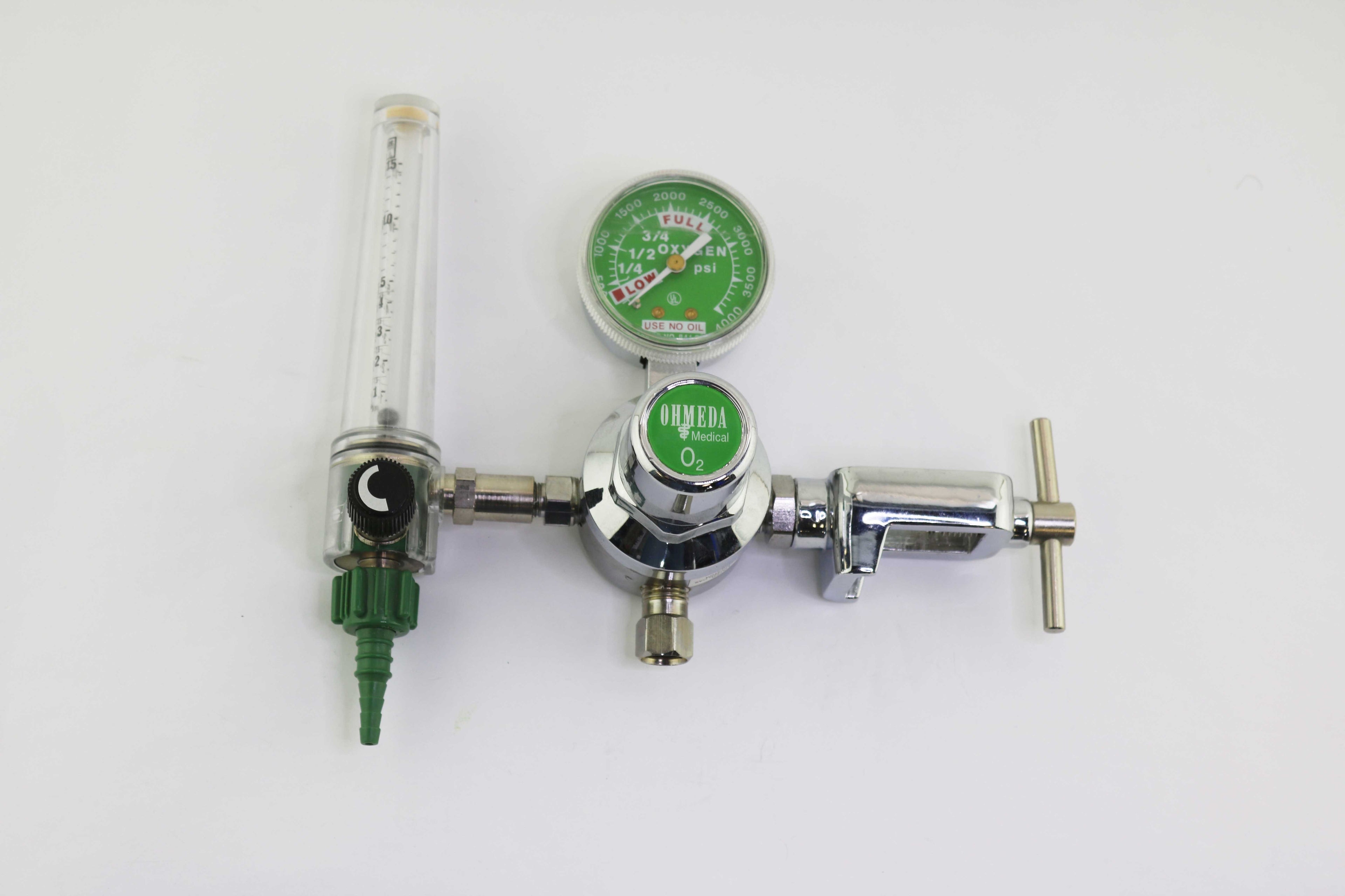 Ohmeda 6700-1241-900 HP Gauge O2 Regulator Medical Oxygen Flowmeter 1-15LPM
