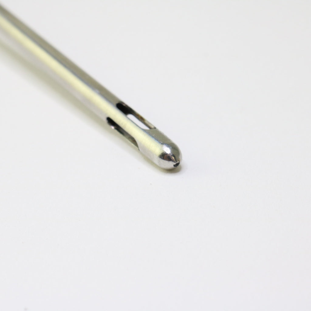 Wells Johnson Suction Aspiration Cannula|3-Port Radial|Mercedes|Blunt|4mm X 30cm