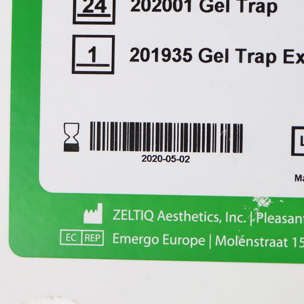 ZELTIQ BRZ-GT1-02X-024 CoolSculpting CoolMini Gel Trap w/Extraction Tool- 05-2020