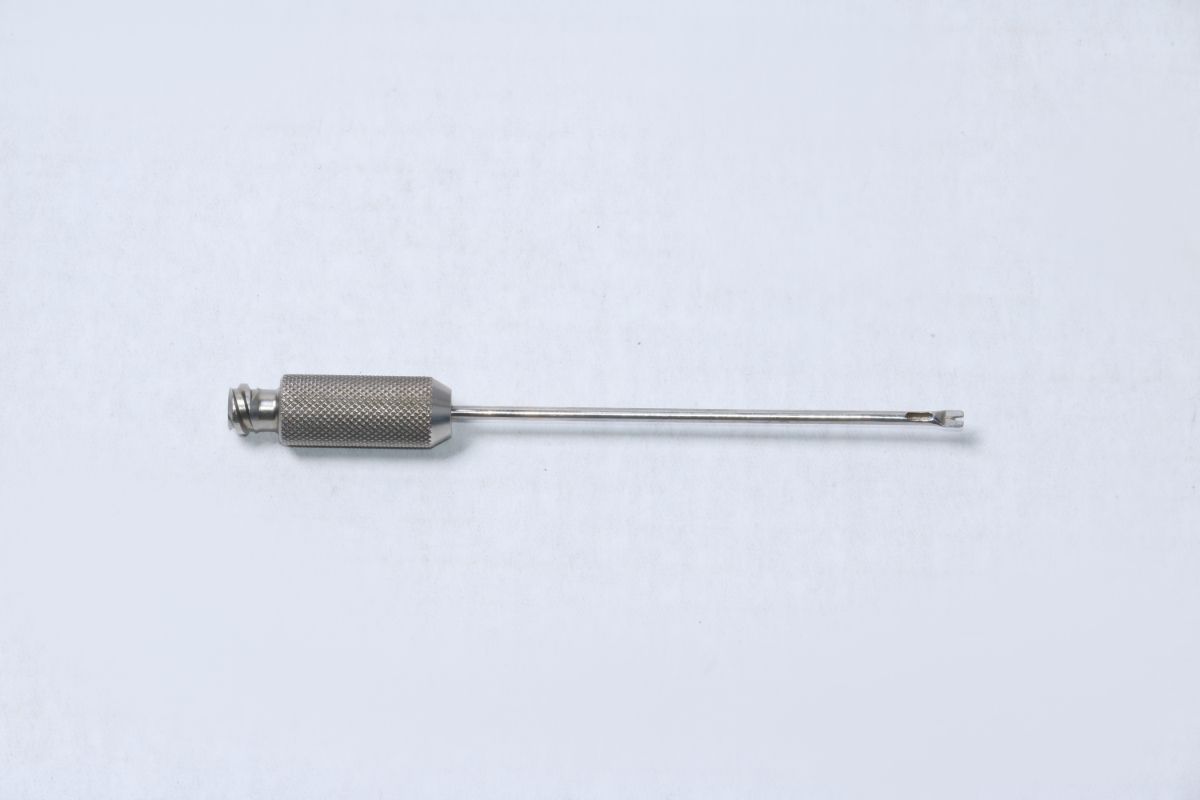 V Tip Fat Transfer Injection Cannula Single Port 14G 7.5cm LUER UNTESTED AS IS