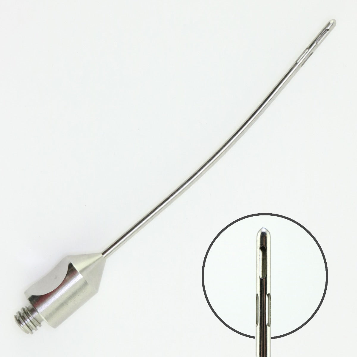 Wells Johnson Suction Aspiration Cannula|3-Port Radial|Plus|Blunt|5º|4mm X 15cm