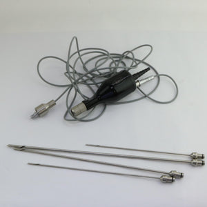 KMI Kolster Stars Oscillating Spiral Cannula Handle w/ Cannulas UNTESTED AS IS
