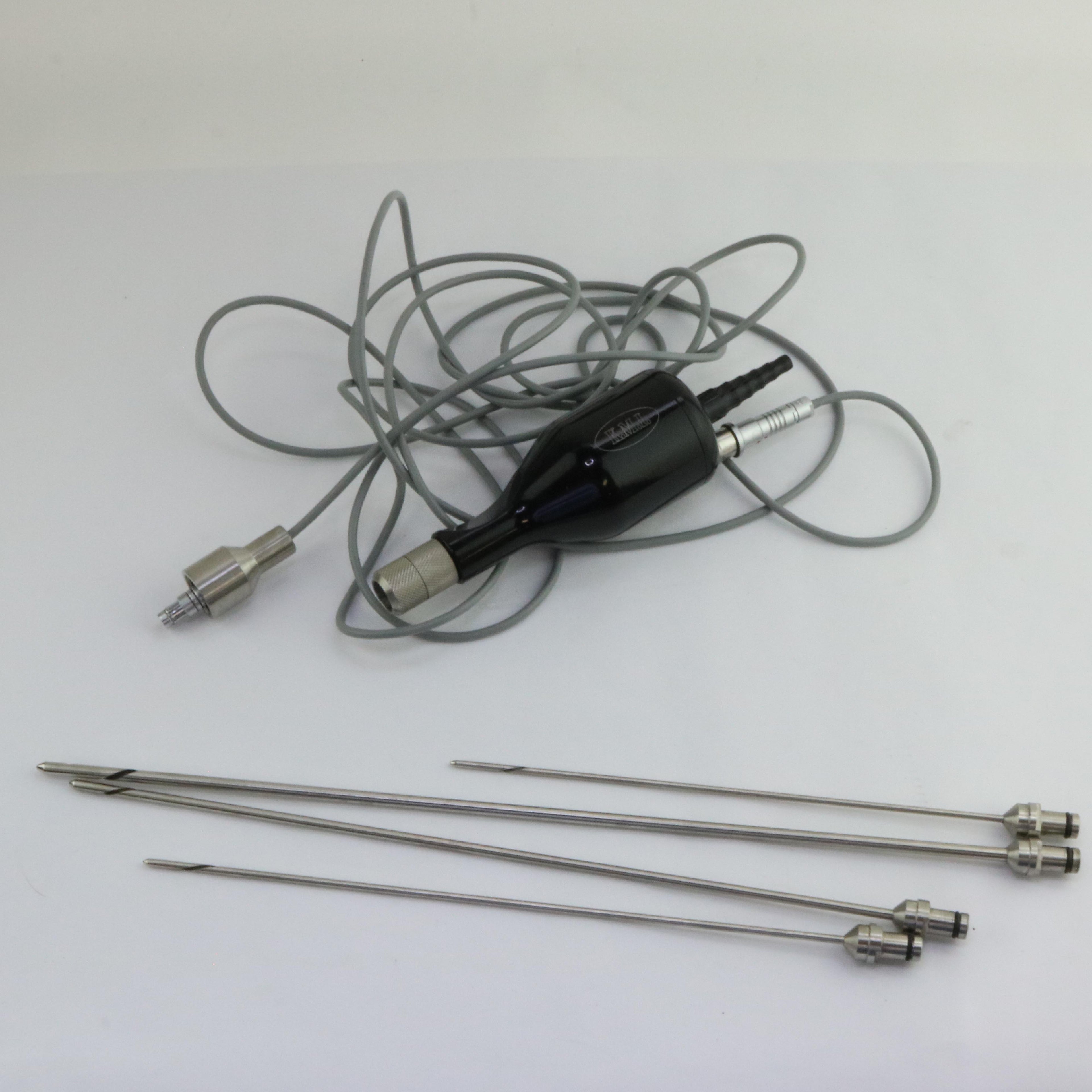 KMI Kolster Stars Oscillating Spiral Cannula Handle w/ Cannulas UNTESTED AS IS