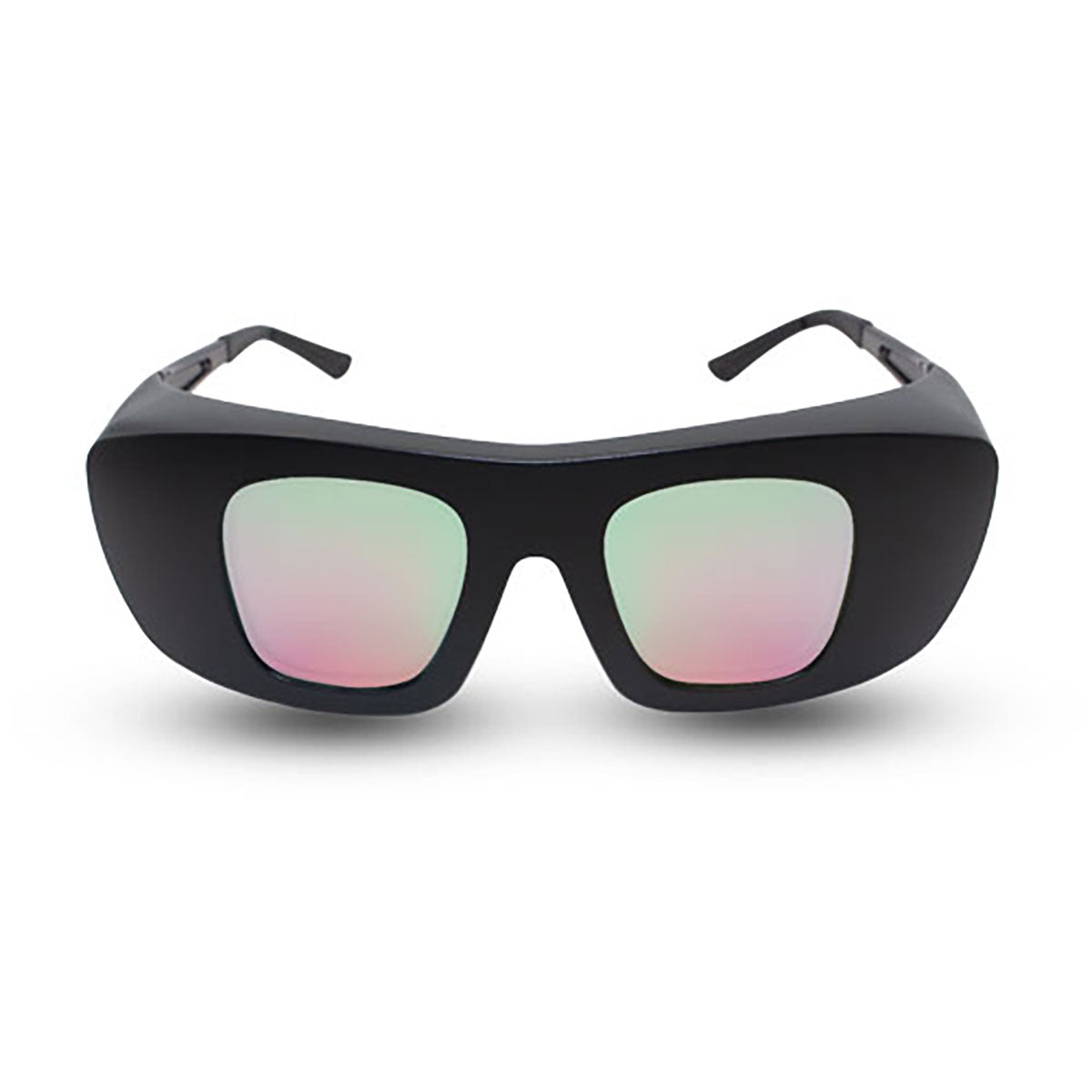 Innovative Optics PPE Laser Safety Glasses C740G.GiT1 Iridescent Pink Lens 532-10600nm ND:YAG CO2-Gunmetal