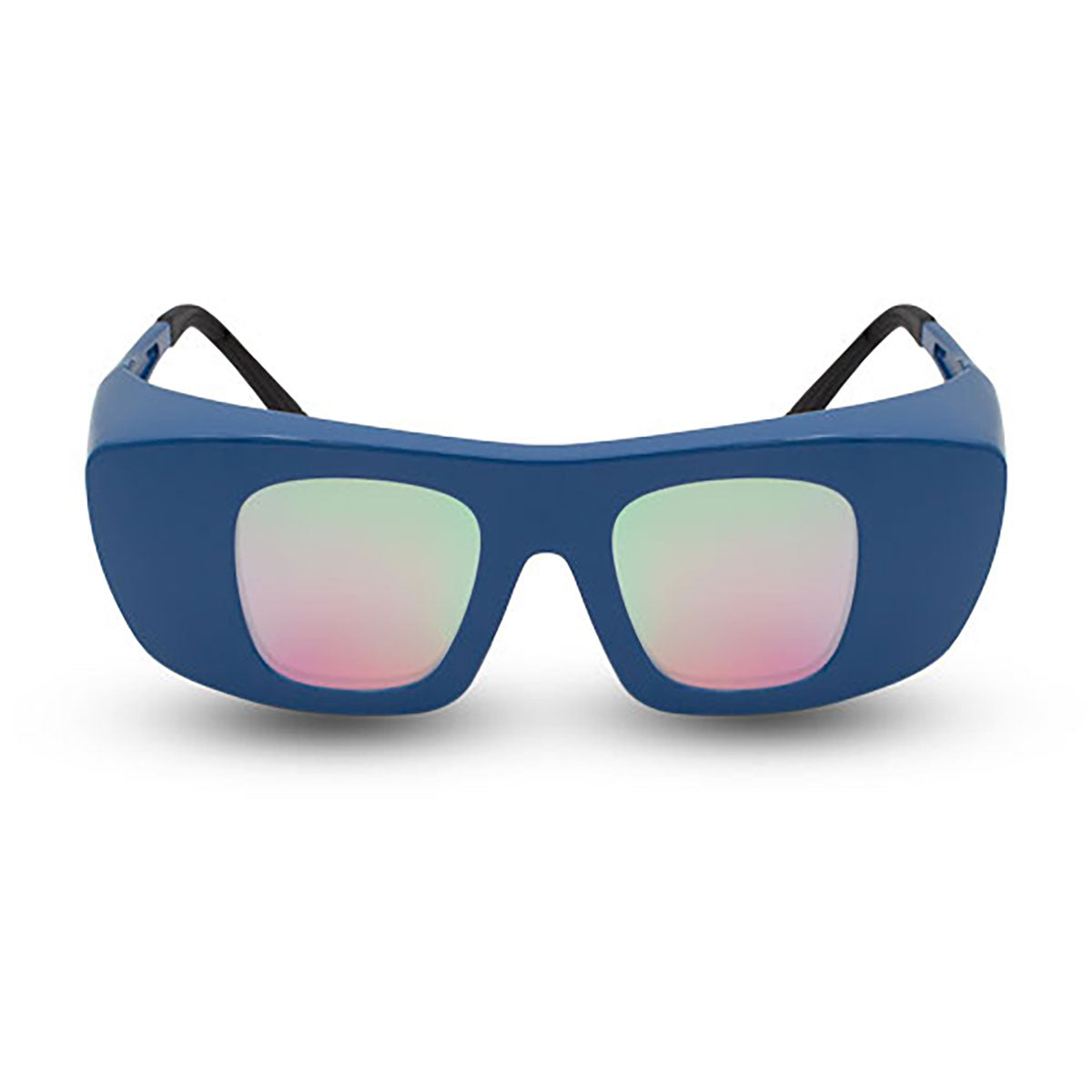 Innovative Optics PPE Laser Safety Glasses C740B.GiT1 Iridescent Pink Lens 532-10600nm ND:YAG CO2-Blue