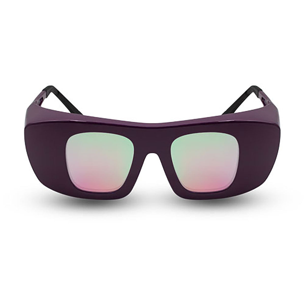 Innovative Optics PPE Laser Safety Glasses C740P.GiT1 Iridescent Pink Lens 532-10600nm ND:YAG CO2-Purple