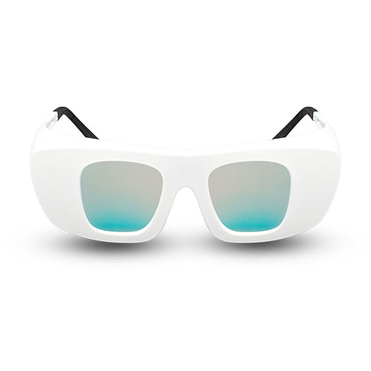 Innovative Optics PPE Laser Safety Glasses C740W.GiT5 Iridescent Clear Lens 650-2400nm Diode Alex CO2-White