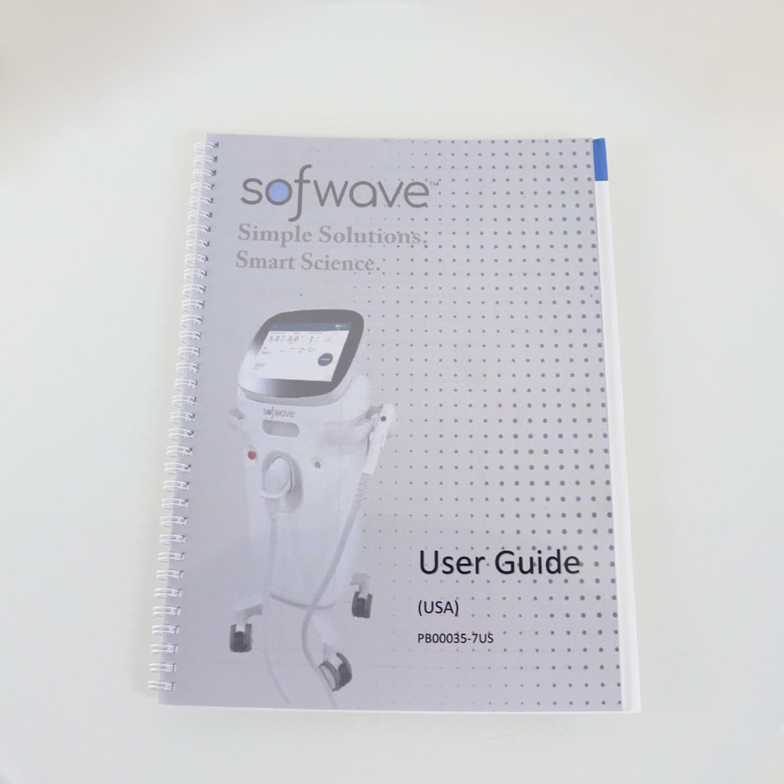2021 Sofwave Simple Solutions User Device Guide Manual PB00035-7US