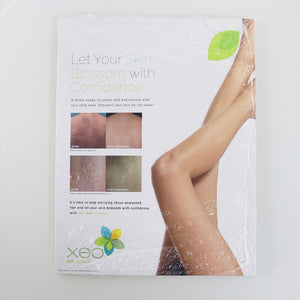 2016 Cutera Xeo Hair Removal Waiting Room Marketing Table Tent x2 Pack AP1268