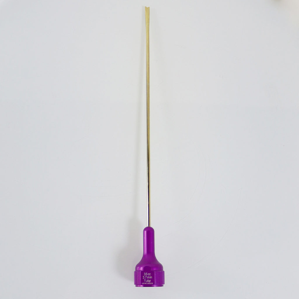 Tulip Cannula 35 cc Liposuction Surgical Needle 3.7mm Purple Tulip