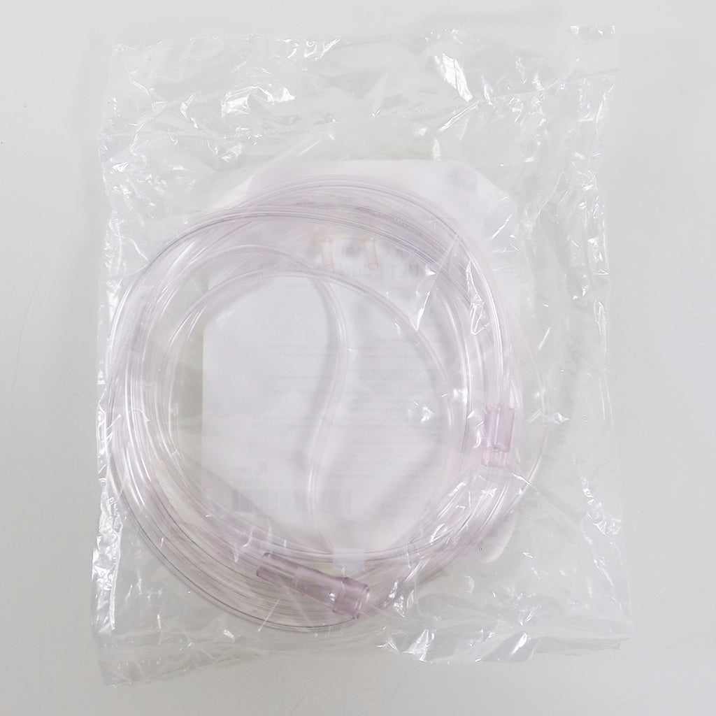 McKesson Nasal Cannula Adult Contoured Tip Crush Resistant Tubing 7' x4Pcs