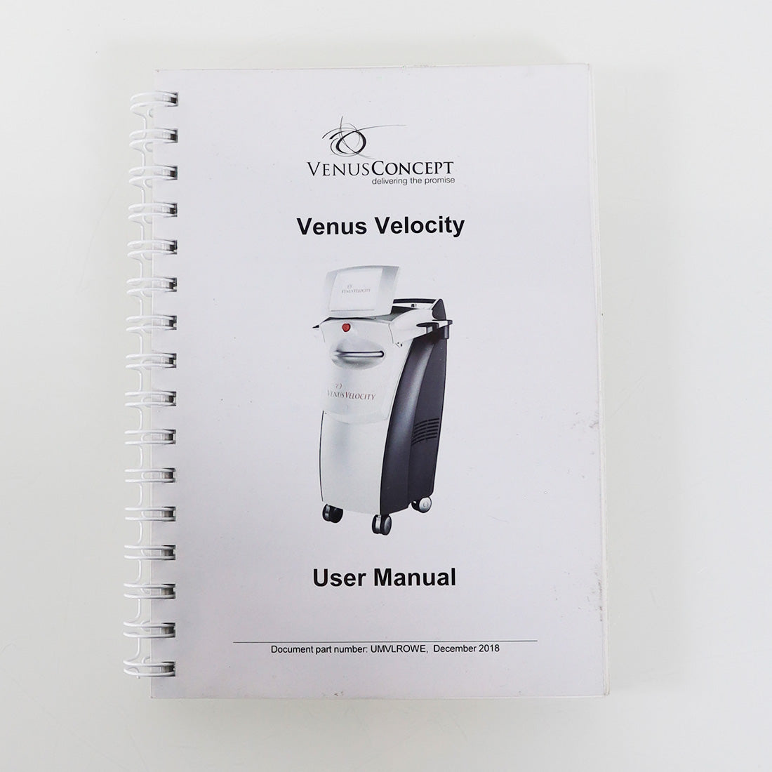 VenusConcept Venus Velocity Diode Laser User Manual Operator Guide