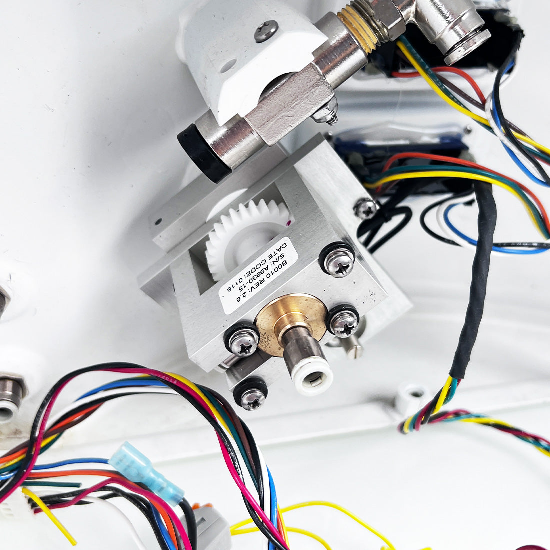 Med Incorporated Silkpeel Front Control Panel Shell Flow Valve Components AS-IS