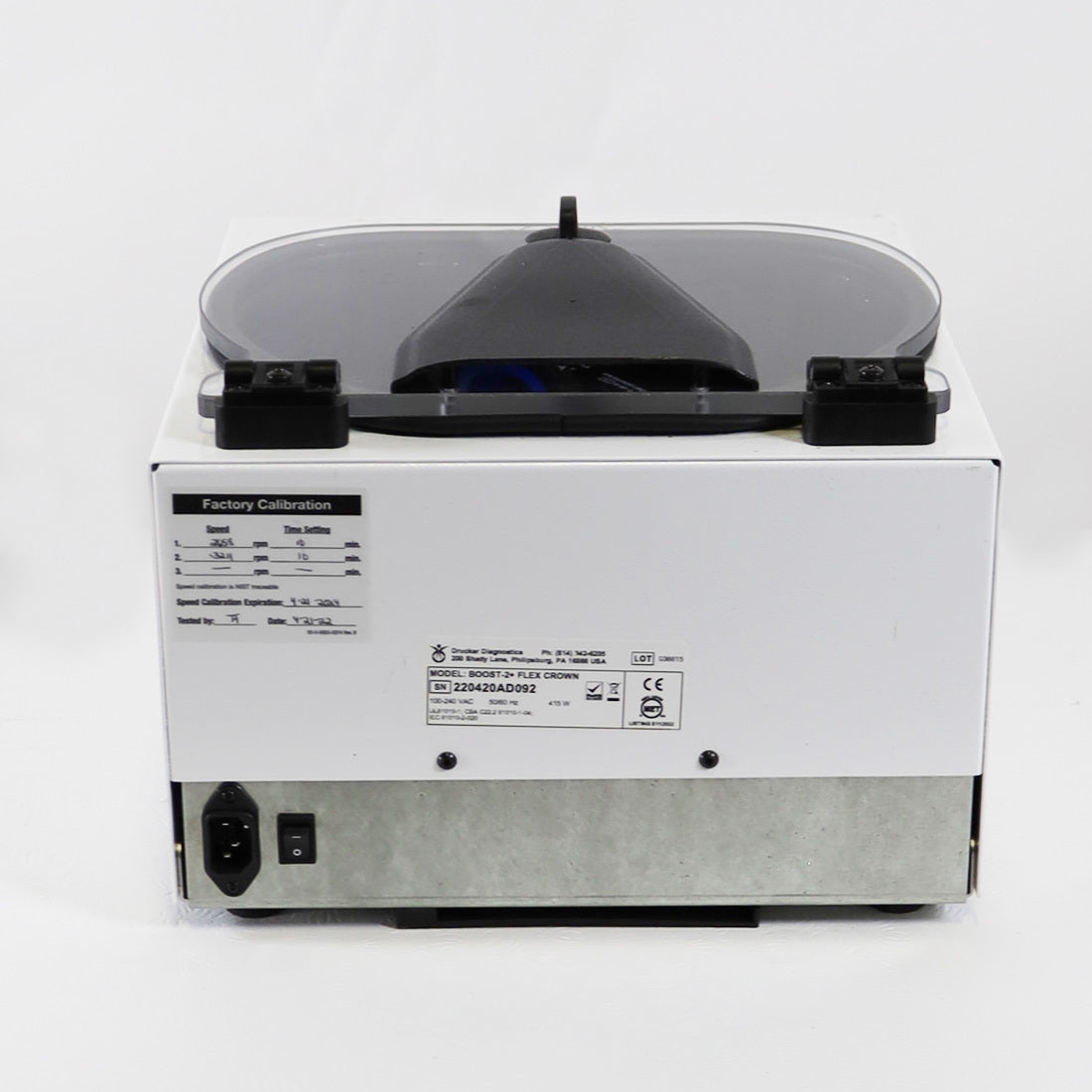 Crown Aesthetics ProGen PRP Boost 2+ Flex Crown 4400RPM Device Centrifuge