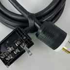 Candela VBeam 220V Power Cable 7 Feet Long with System Cap and Plug Part As-Is