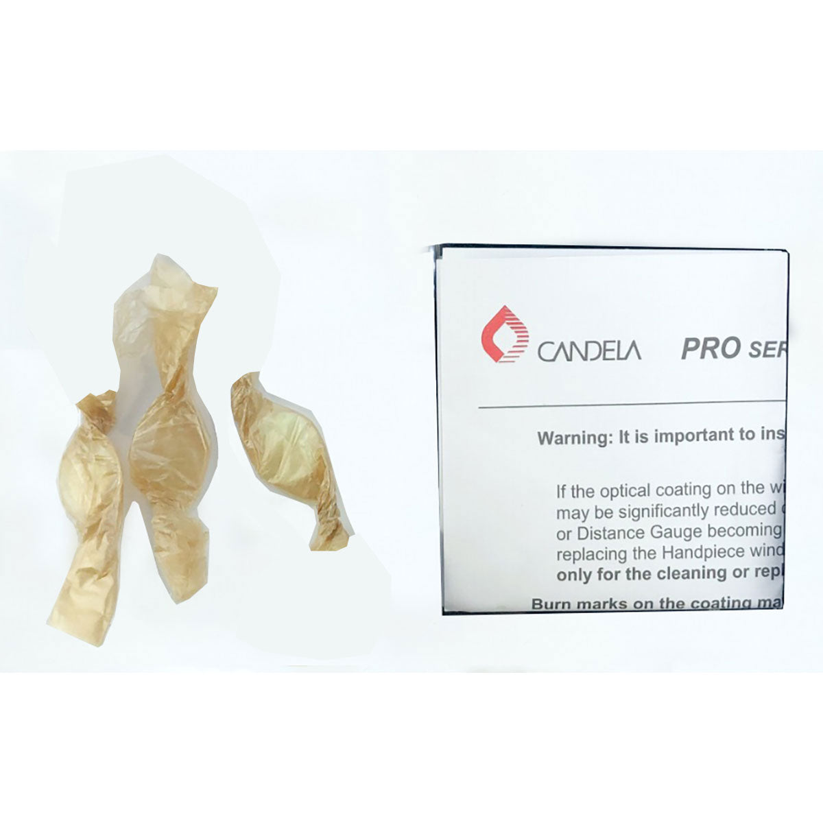 Candela Pro GentleLase 755/1064 Coated Sapphire Windows 3 Pack - 7122-00-9655