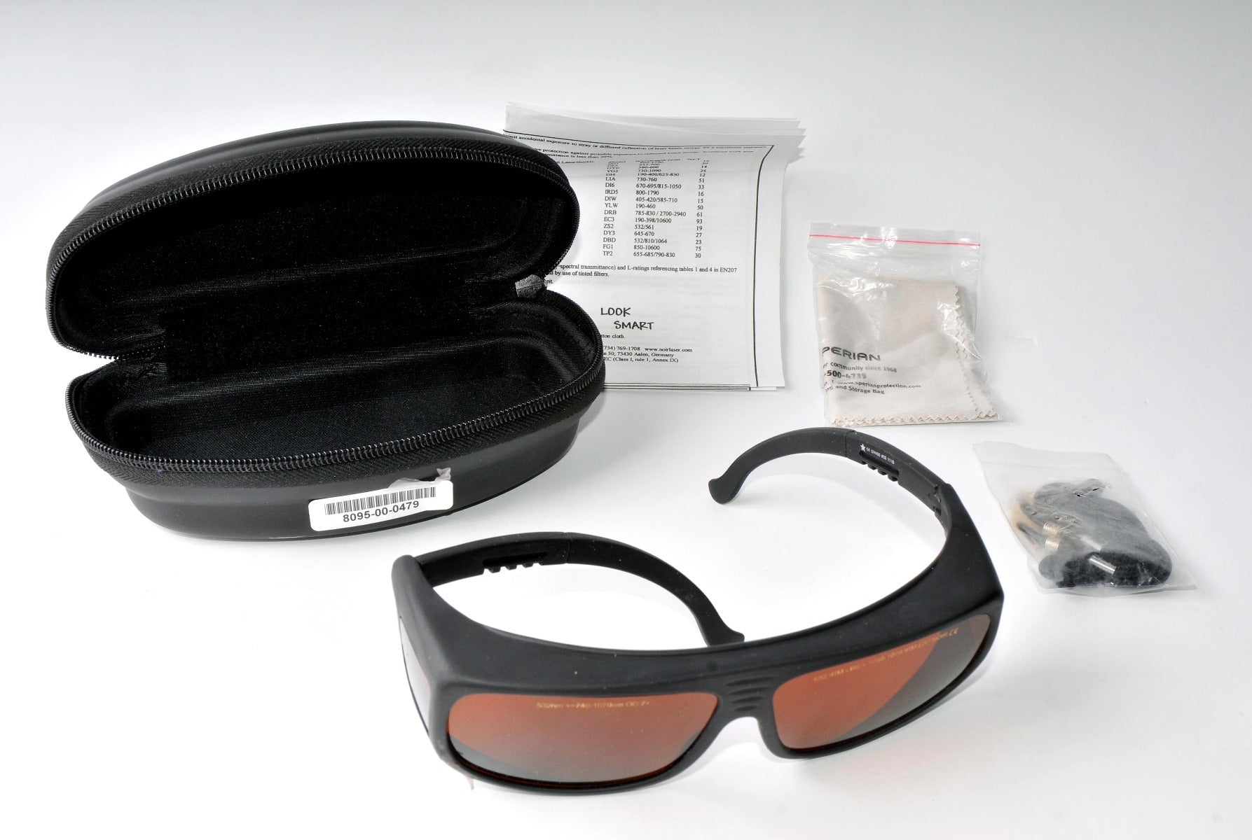 Candela GentleLASE Laser Protective Eyewear 532 755 1064nm 8095-00-0479 Glasses