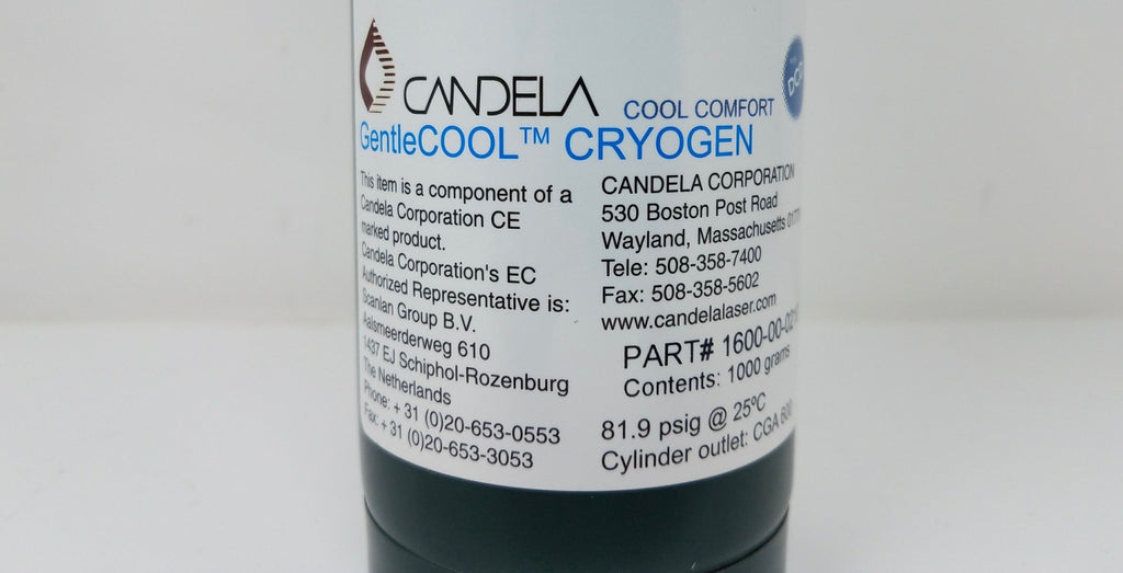 Candela GentleCOOL Cryogen DCD Cool Comfort Canister Gentle Cool Dispenser *New*