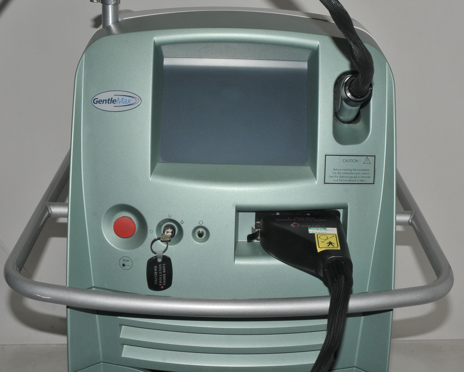 Candela GentleMax Laser GMax YAG Alex 755 1064 6-18mm HR Hair Removal Vein 2010