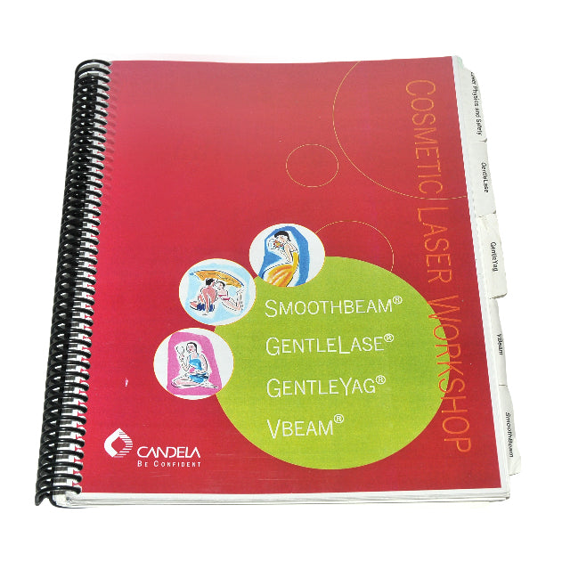 Candela Laser Workshop Training Book GentleLase SmoothBeam GentleYAG VBeam Guide