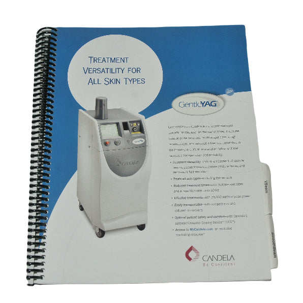 Candela Laser Training GentleLase SmoothBeam GentleYAG VBeam Reference Manual