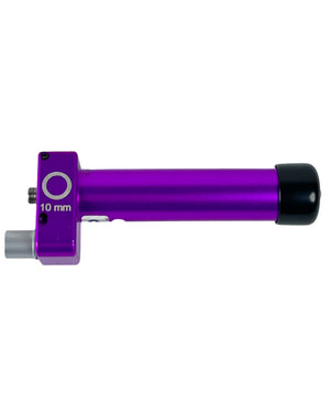 Candela VBeam 1 Classic Pulsed Dye Laser Purple Violet 10mm Optic Lens Slider
