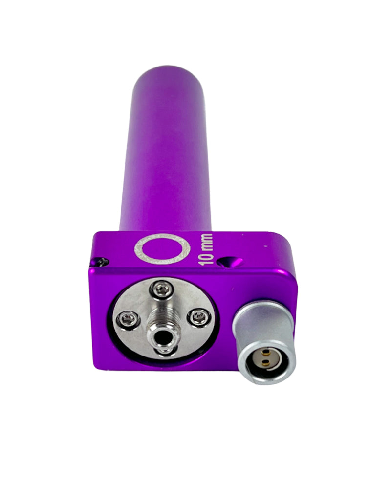 Candela VBeam 1 Classic Pulsed Dye Laser Purple Violet 10mm Optic Lens Slider