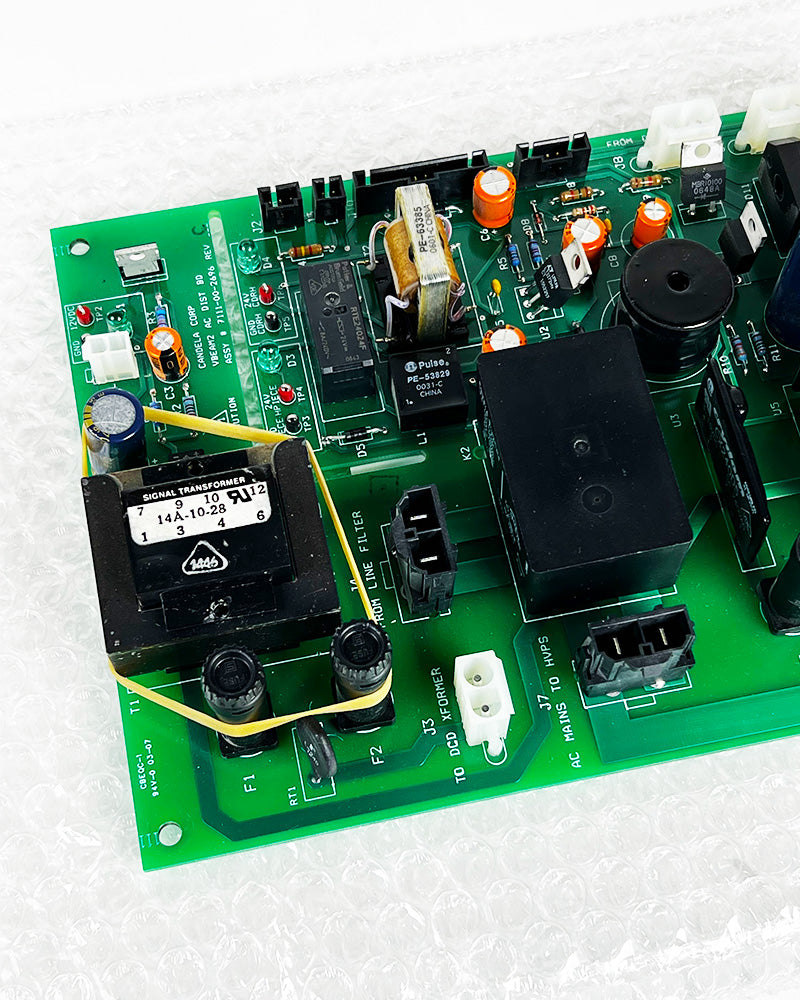 Candela Vbeam 2 Perfecta AC Distributor PCB Green Board 7111-00-2696 Parts As-IS