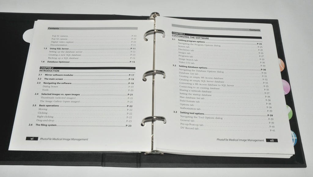 Canfield MIRROR PhotoFile Advanced IMAGE Software Visia System * USER GUIDE