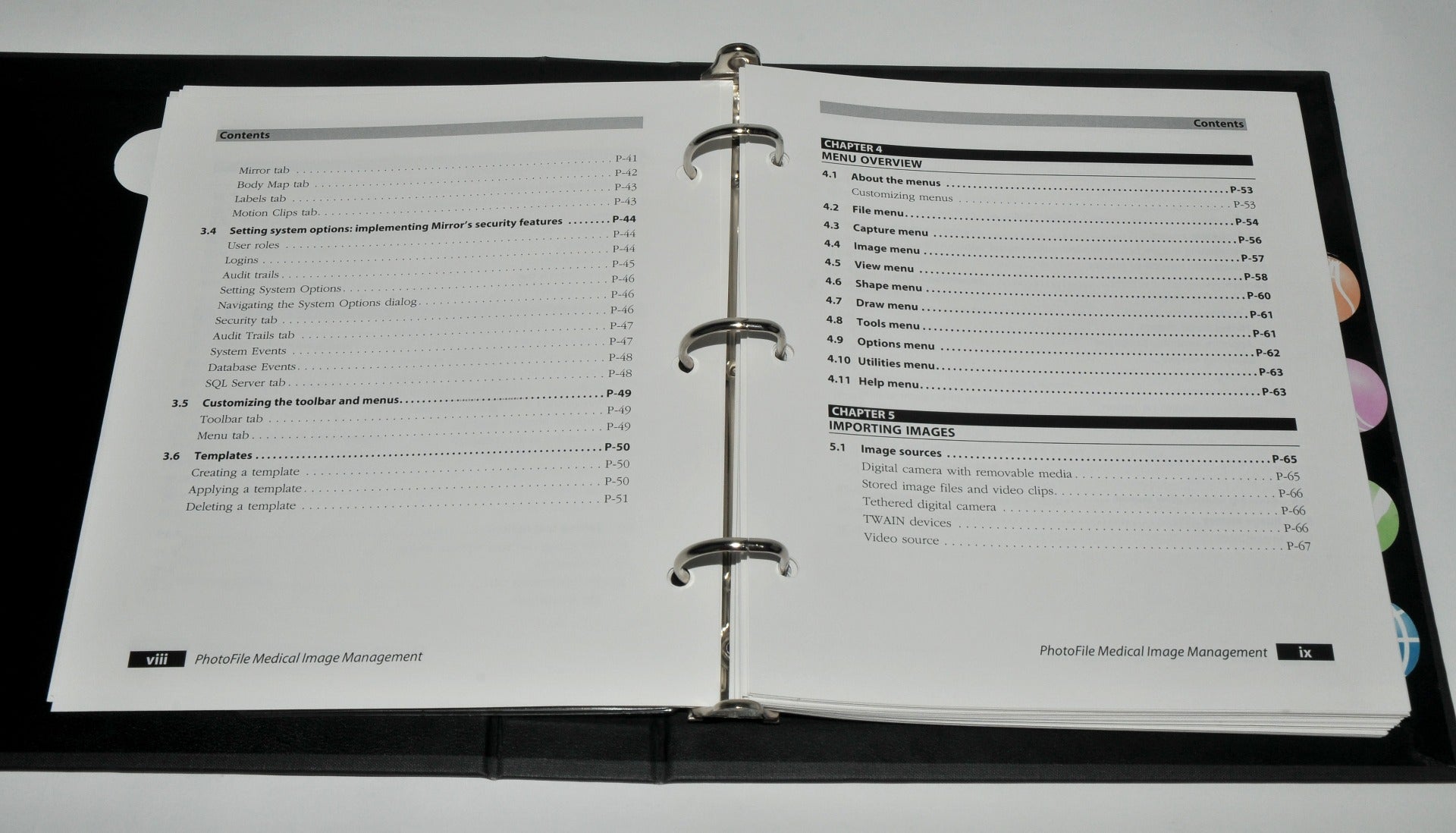 Canfield MIRROR PhotoFile Advanced IMAGE Software Visia System * USER GUIDE