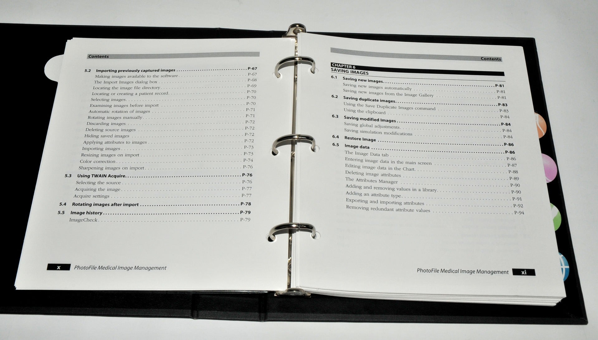 Canfield MIRROR PhotoFile Advanced IMAGE Software Visia System * USER GUIDE
