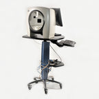 Canfield Scientific VISIA Facial Imaging Booth Rolling Cart Keyboard PARTS AS-IS