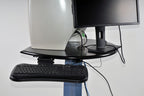 Canfield Scientific VISIA Facial Imaging Booth Rolling Cart Keyboard PARTS AS-IS