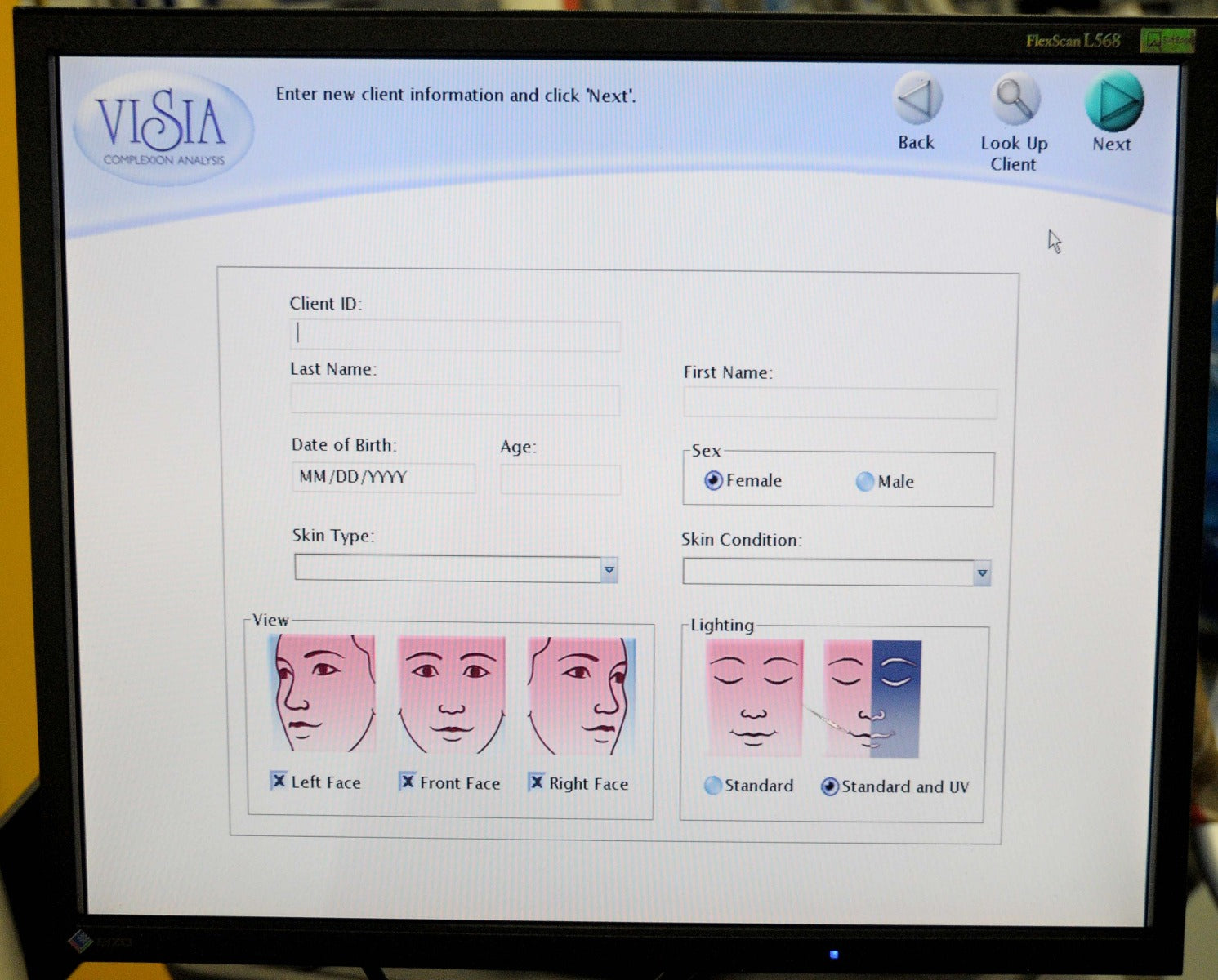 VISIA Facial Imaging System Canfield Scientific - Skin Care Complexion Analysis