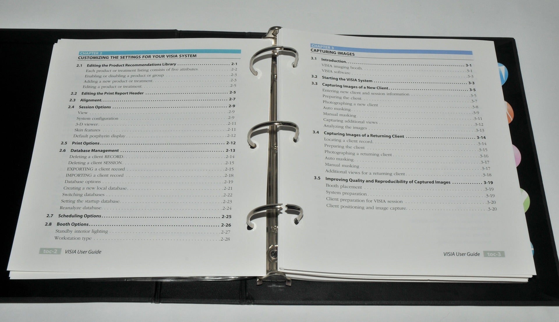 Canfield VISIA MIRROR User Guide Manual w/USB Key Advanced IMAGE Software System