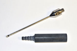Cannula Surgical Needle Holder 15.4 w/Handle 6" Probe Press-On Handle 3-Hole
