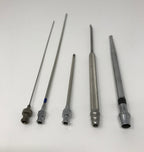 Cannula Surgical Needle Lot of 4 Stainless Steel with Handle Canula Cannulae SS