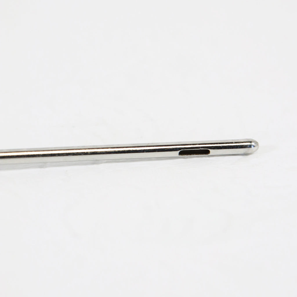 Microaire 2.4mm Tri-Port 3 Hole Blunt Nose Extraction Cannula Needle 8 1/2"