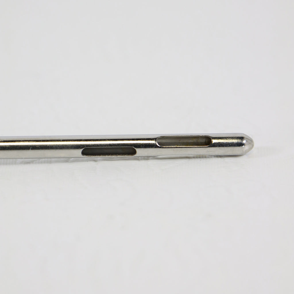 Microaire 4.0mm Tri-Port 3 Hole Blunt Nose Extraction Cannula Needle 8 1/2"