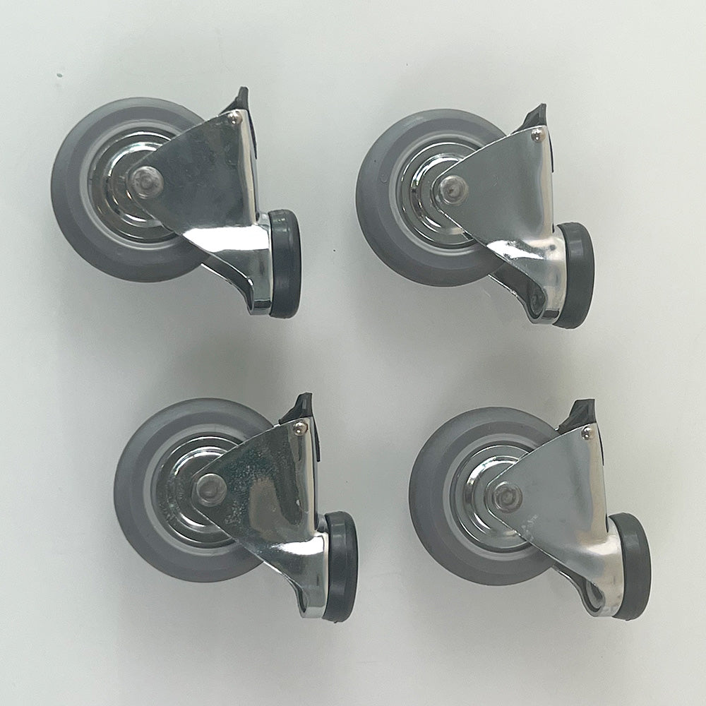 Cutera Truesculpt Laser Set Wheels Rolling Caster Swivel Locking x4Pc
