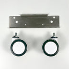 Lumenis Lightsheer Duet rear 3" casters and mounting plate PARTS