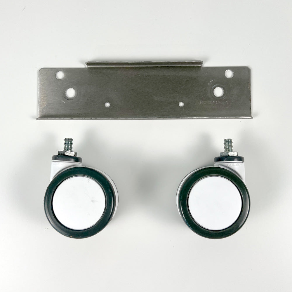 Lumenis Lightsheer Duet rear 3" casters and mounting plate PARTS