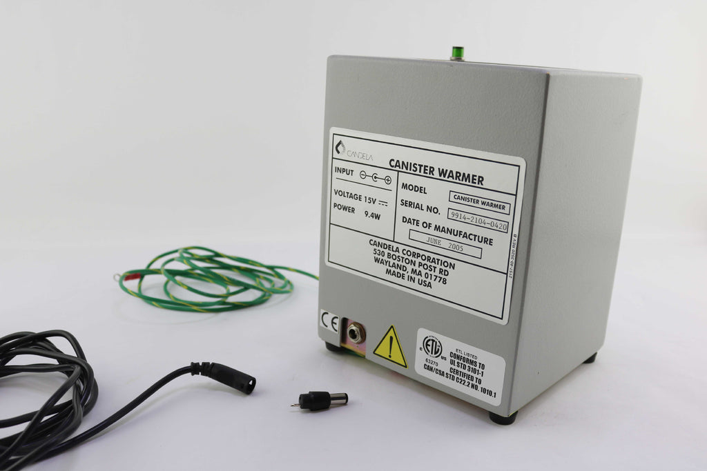 2005 Candela DCD Cryogen Heater Canister Warmer UNTESTED AS IS FOR PARTS