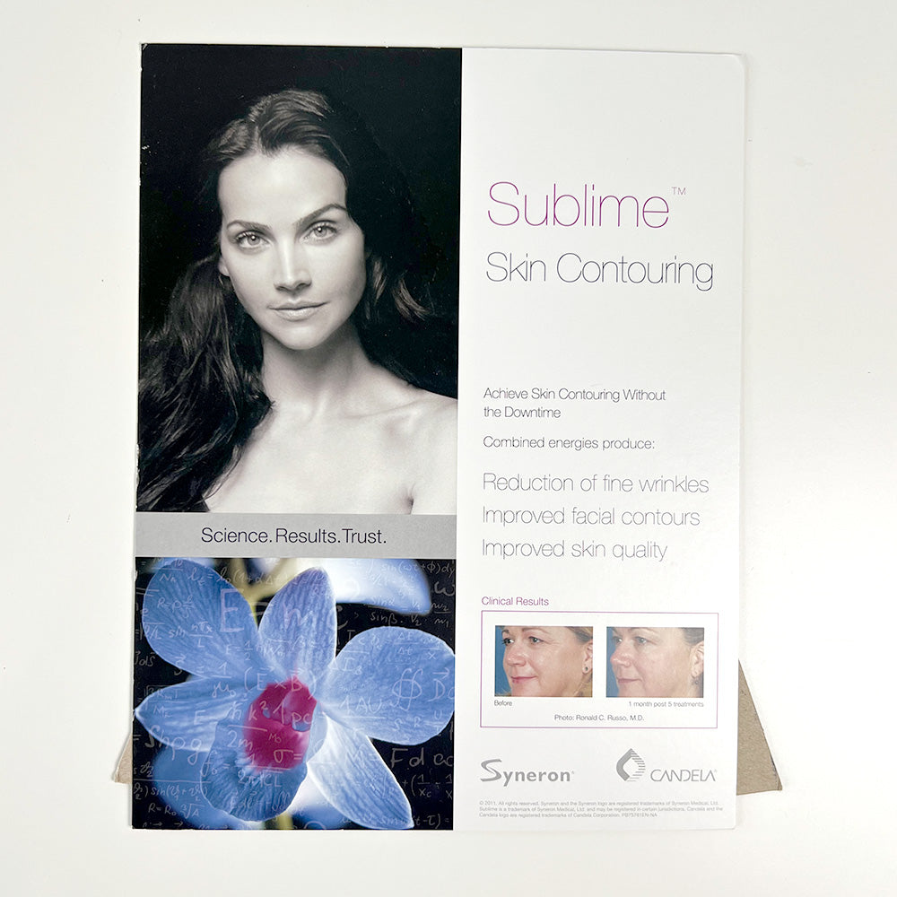 Sublime Skin Contouring Counter top card PB75781EN-NA