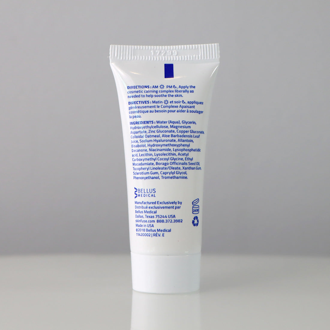 Bellus Medical Skinfuse Rescue Calming Complex, box of 6 / 10ml tubes