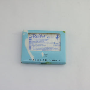 Ballet K3 I Insulated 0.075mm x 0.80mm Electrolysis Needle LOT OF 41 EXP 2013