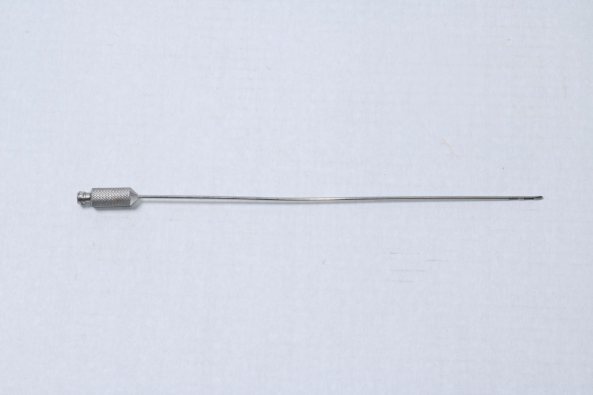 Spatula 2 Port Finesse Tip Microcannula Cannula 14G 23cm/2.1mm 9" LUER UNTESTED