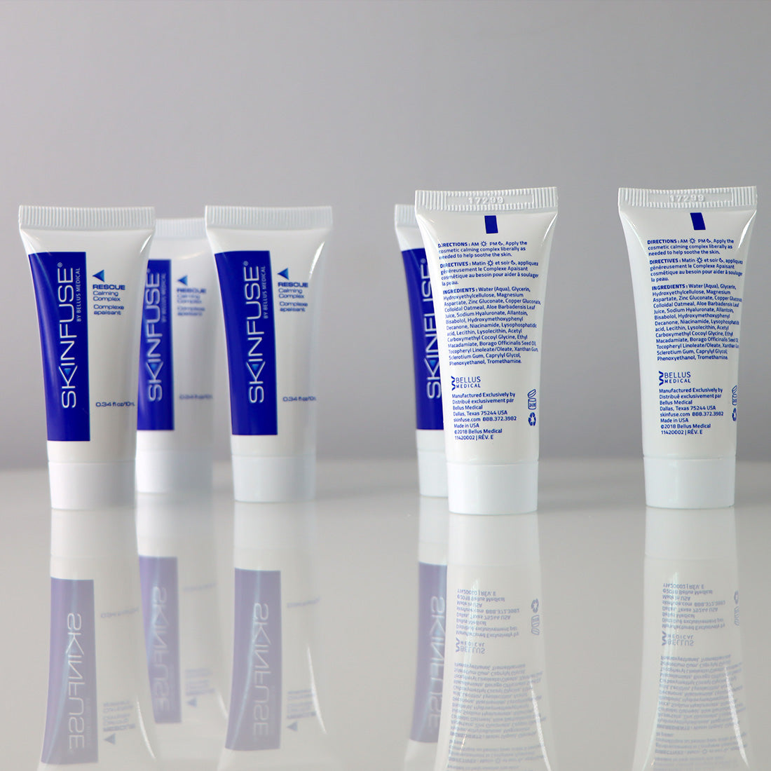 Bellus Medical Skinfuse Rescue Calming Complex, box of 6 / 10ml tubes