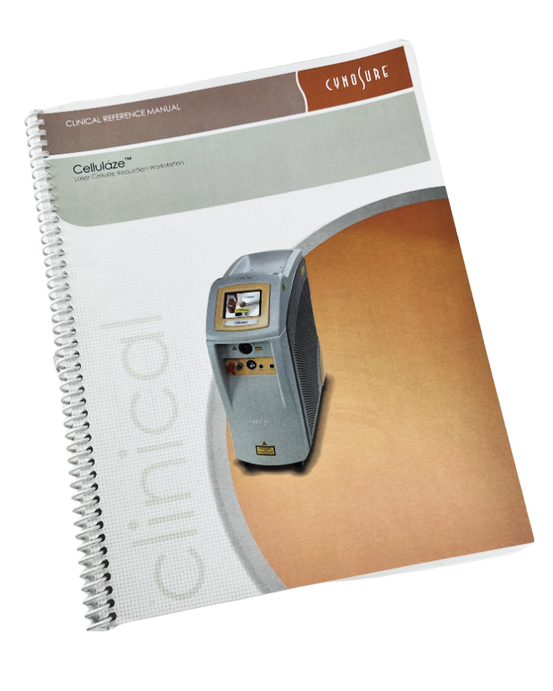 Cynosure Cellulaze Clinical Reference System Operator Manual 921-7014-002 Rev 3